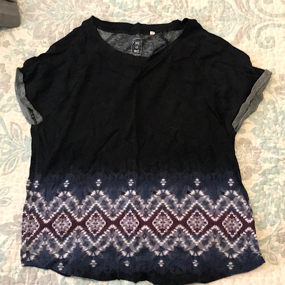 Pacsun Tribal Crop Top